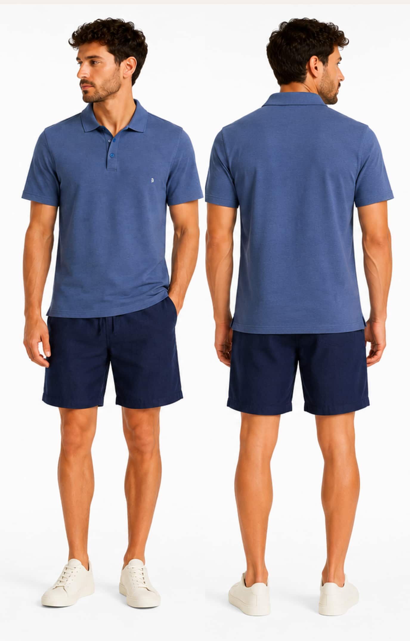 Blue Polo Shirt