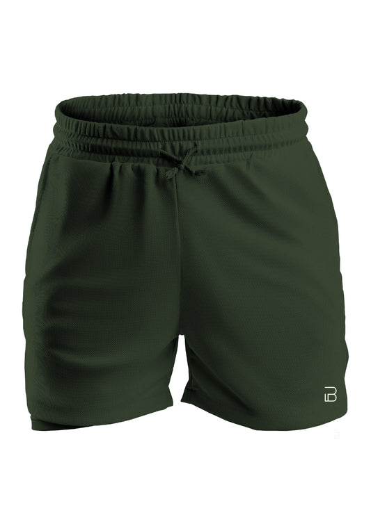 Linen Short Green
