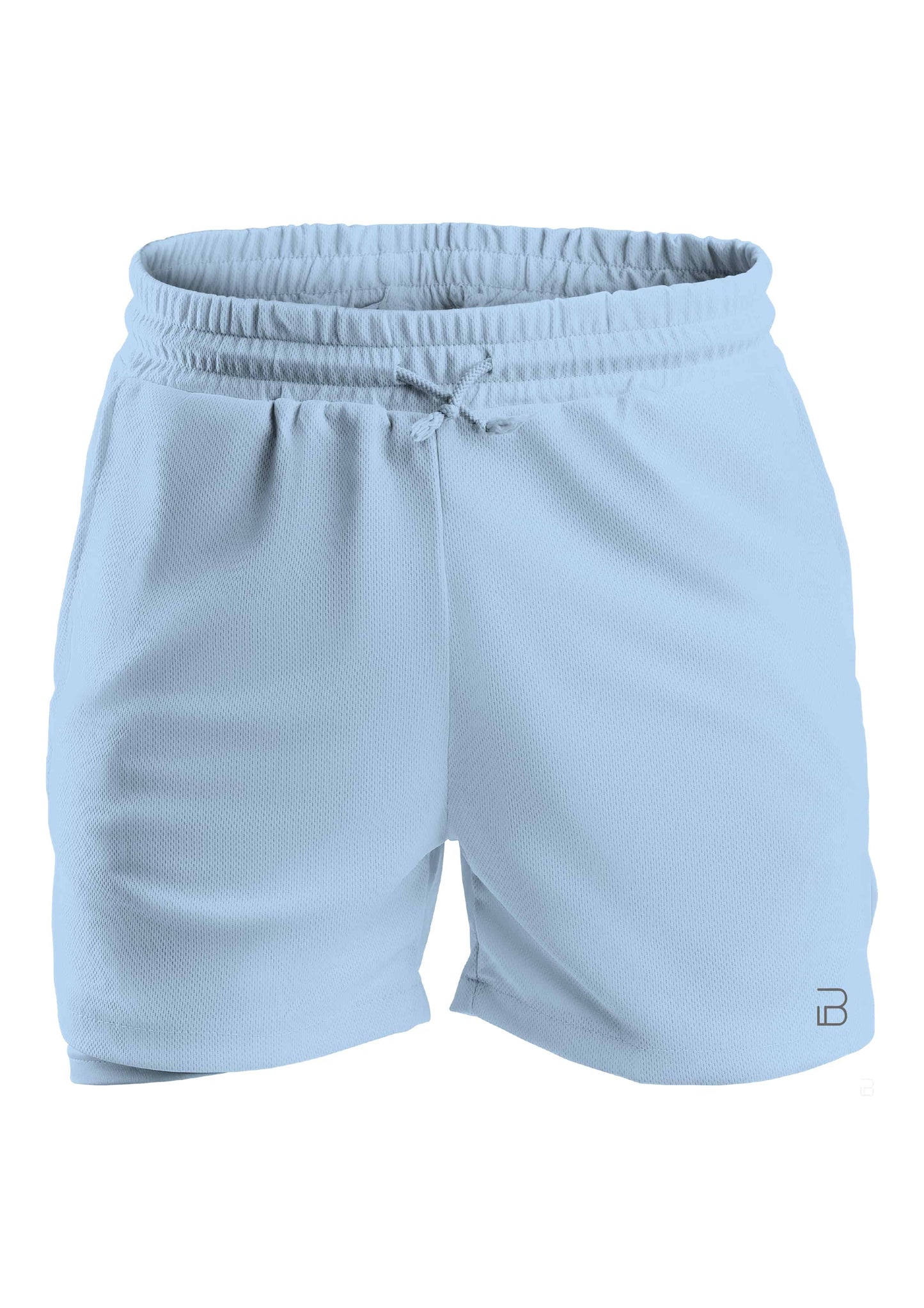Linen Short Coral Blue