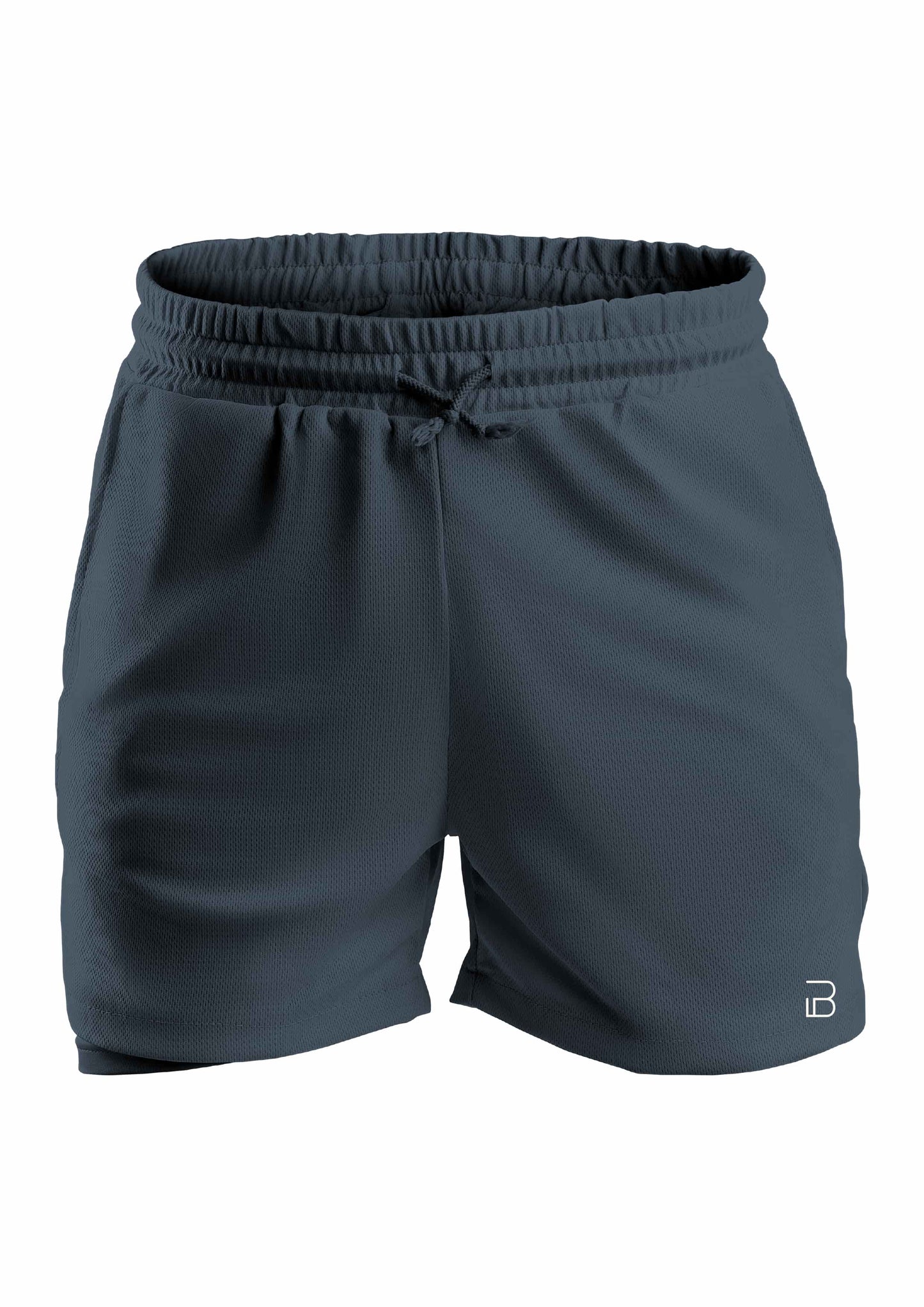 Linen Short Blue