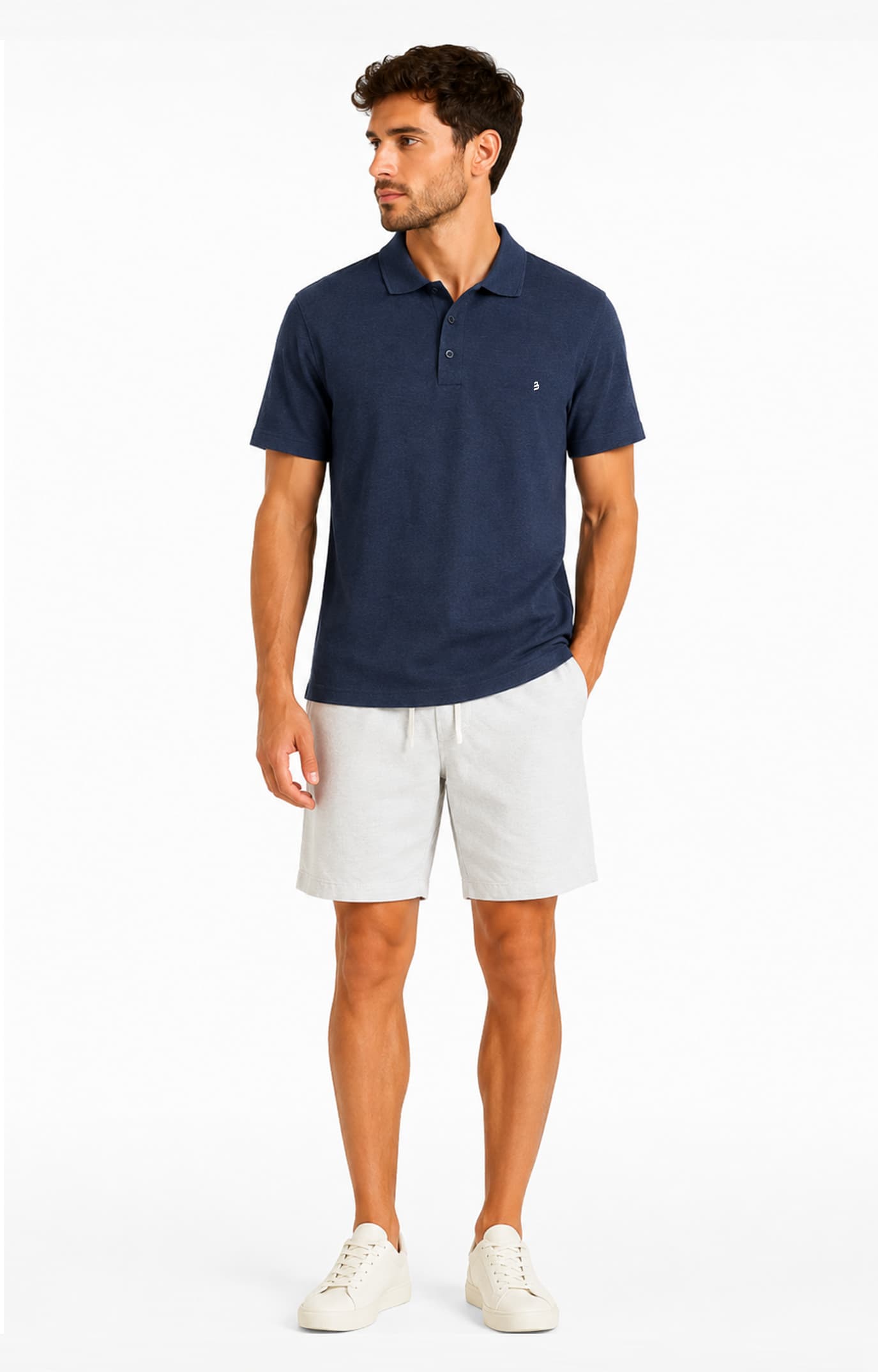 Navy Blue Polo Shirt